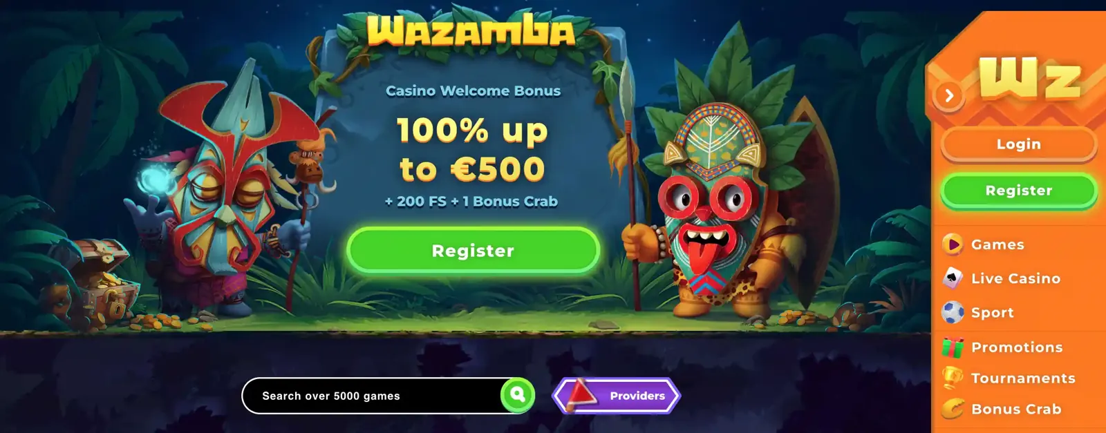 Wazamba Casino